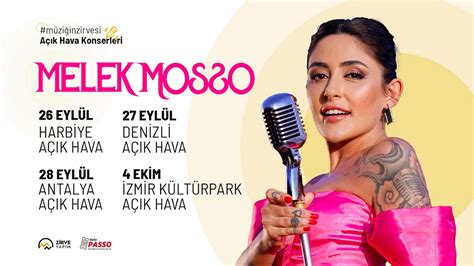 melek mosso konser istanbul 2019